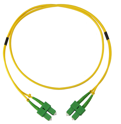 電信級光ファイバーパッチケーブル PVC/LSZHジャケット 直径3.0mm 挿入損失が低い