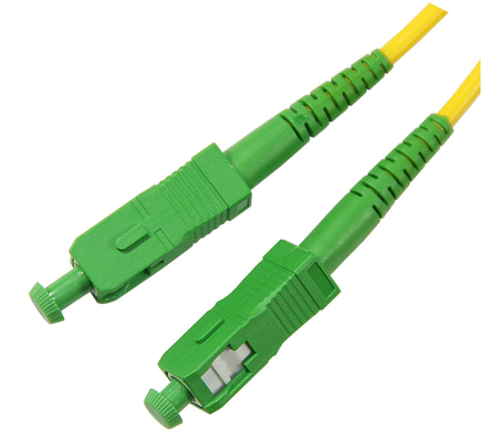 電信級光ファイバーパッチケーブル PVC/LSZHジャケット 直径3.0mm 挿入損失が低い