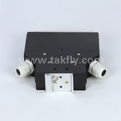 端子ボックス DIN レールに取り付けられたアルミニウム LC/Sc Sx/Dx 光ファイバー、テレコム FTTX 用