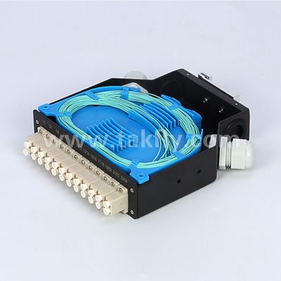 端子ボックス DIN レールに取り付けられたアルミニウム LC/Sc Sx/Dx 光ファイバー、テレコム FTTX 用