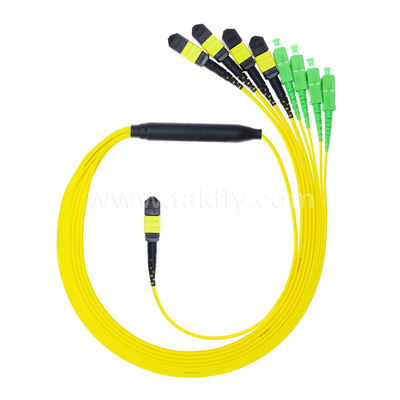 オプション MTP トランクケーブル MPO/MTP SC/LC/FC/ST/MPO データセンター用光ファイバーケーブル