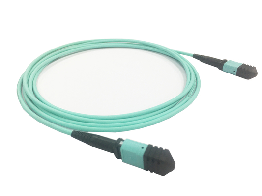 エリートマルチモードOM3 50/125,プレニウムOFNPタイプB MPOパッチコード 3m 10ft MTP-12 PC 女性からMTP-12 PC 女性
