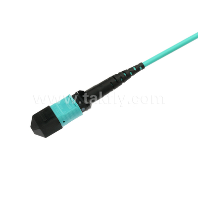 エリート マルチモード OM3 50/125 プレニウム OFNP B型 MPO パッチコード 30m 100ft MTP-12 PC 女性からMTP-12 PC 女性