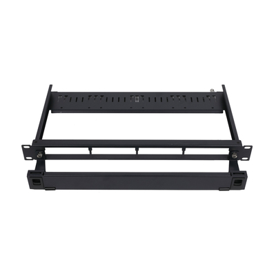1U ラックマウント MPO-LC カセットアダプターパネル 96F ファイバー数サイズ 430*338.5*43.6mm