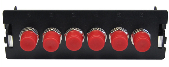 96F カセットアダプターパネル 1U ラックマウント MPO パッチパネル データセンターの高さ 1U