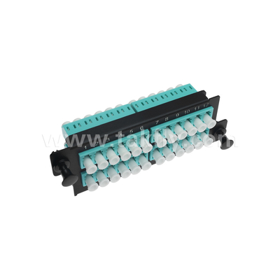 1Uラックマウント 24F MPO-LC MTPパッチパネル 高密度 96F データセンター用