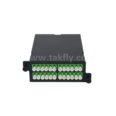 1Uラックマウント 24F MPO-LC MTPパッチパネル 高密度 96F データセンター用