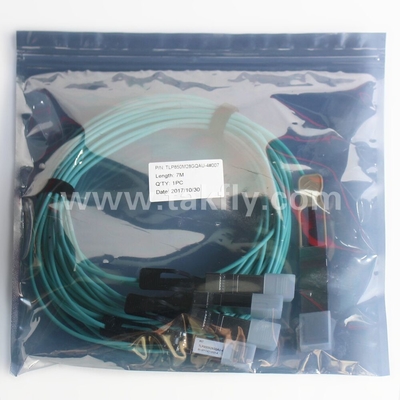 100Gb/s QSFP28 から 4x SFP28 ブレイクアウトアクティブ光ケーブル AOCケーブル 急速データ転送