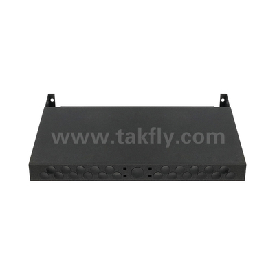 ブラックファイバーオプティックMPOカセット MTPパッチパネル管理データセンター FTTX