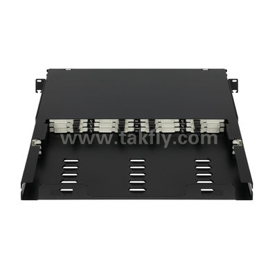 MPOパッチパネル MTPカセット 144コア 超高密度光ファイバー データセンター用 FTTX
