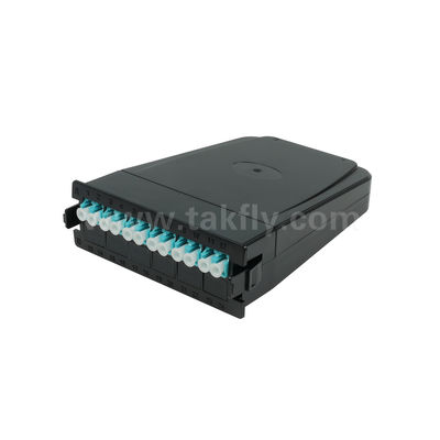 MPOカセットモジュール MPO/MTP-LC 12C/24C データセンター FTTX 用の光ファイバー