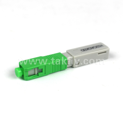 SC/APC フィールドインストール可能な高速接続器 62.5/125μm OM1 プラスチックファイバーモードのための埋め込み-APC