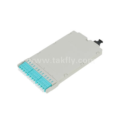 MPO/MTPカセットモジュール プリターミネート MPO/MTP-LC 12C データセンター FTTX 用光ファイバー