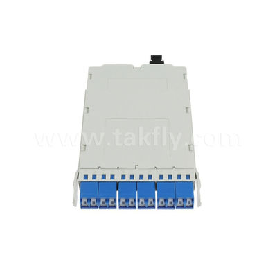 MPO/MTPカセットモジュール プリターミネート MPO/MTP-LC 12C データセンター FTTX 用光ファイバー