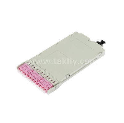 MPO/MTPカセットモジュール プリターミネート MPO/MTP-LC 12C データセンター FTTX 用光ファイバー