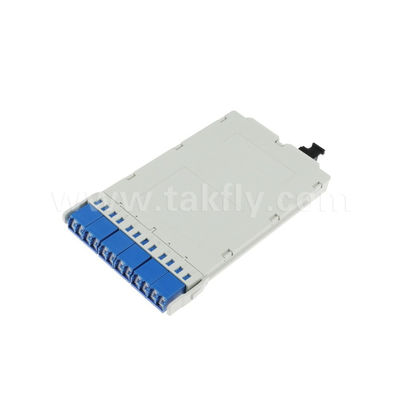 MPO/MTPカセットモジュール プリターミネート MPO/MTP-LC 12C データセンター FTTX 用光ファイバー