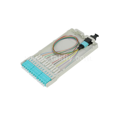 MPO/MTPカセットモジュール プリターミネート MPO/MTP-LC 12C データセンター FTTX 用光ファイバー