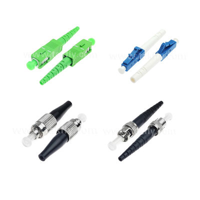 コンネクタ SC/LC/FC/ST/MPO/MTRJ/E2000 UPC/APC データセンター FTTH 用の光ファイバー