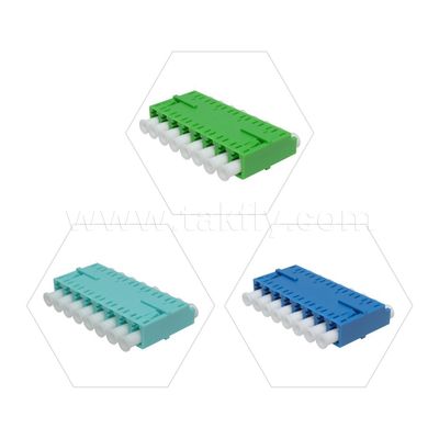 LC アダプタケーブルカプラー APC/UPC SM/MM シンプレックス/デュプレックス/クアッド/6 ウェイ/8 ウェイ光ファイバーデータセンター FTTH