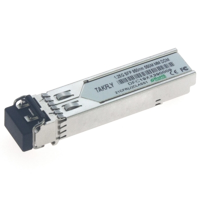 1.25G SFP 850NM 550M MMF DDM LC CISCO JUNIPER HUAWEI コンパティブル SFP オプティカルトランシーバーモジュール