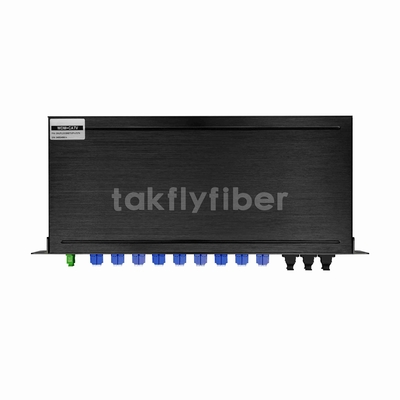 1U 19インチラックマウント WDM 1x72 CATV PLC スプリッター GPON アプリケーション