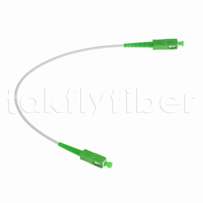 G657A2 SC APC 光ファイバーパッチコード 装甲ファイバーパッチケーブル SM 3.0mm