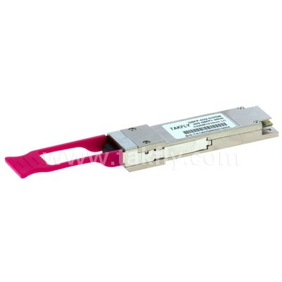 100Gbps QSFP28 ER4 ライト オプティカルトランシーバー 27.952Gbps まで チャンネルあたりデータレート