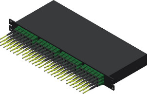 コンパクトファイバー直径50/125 MMCコネクタソリューション カスタマイズされた色オプション