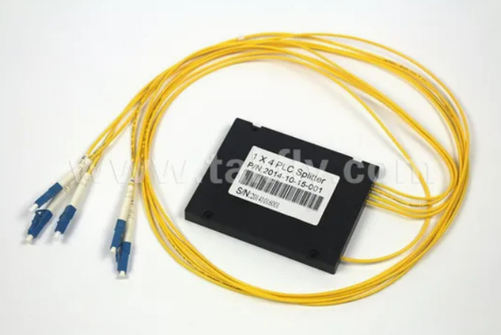 コンパクト Gpon Epon 1X4 SC APC ABS FTTX 光ファイバー PLC スプリッター
