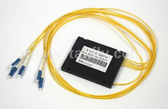 コンパクト Gpon Epon 1X4 SC APC ABS FTTX 光ファイバー PLC スプリッター