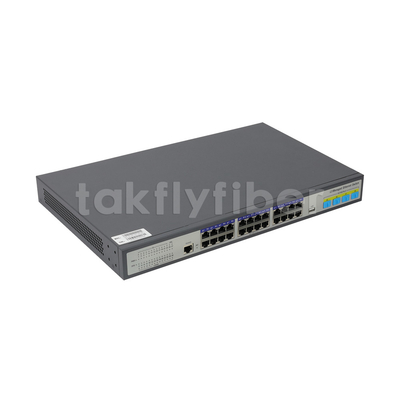 Layer3 管理された 24 ポート ギガビット PoE スイッチ 4 X 10G SFP