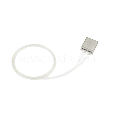 工業型 16CH 超コンパクト DWDM Mux Demux,100GHz C18-C48,高精度波長,片側ファイバー出力