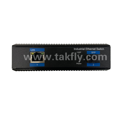 1 つのSFPポートとDIN-Railマウント付きの産業用ギガビットPOEスイッチ