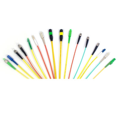 FC-APC光ファイバーパッチコード 9/125um シングルモード 1000N 引張強度