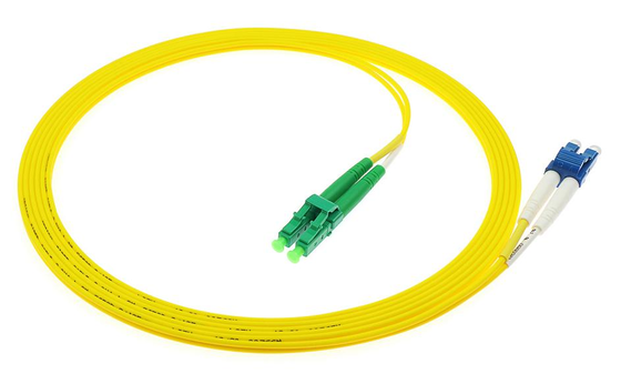 LC-LC Duplex Fiber Optic Patch Cord UPC/APU PVC/LSZH