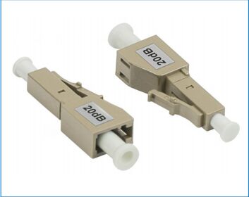 LC/UPC マルチモード減衰器低 RL 減衰器値<20dB