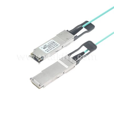 データセンターFTTH FTTX用アクティブ光ケーブルファイバーAOC 40G QSFP+ to 40G QSFP+