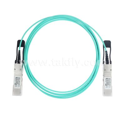 データセンターFTTH FTTX向け100Gbps QSFP28 to QSFP28 アクティブ光ケーブル (AOC)