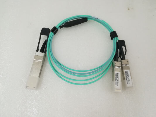 アクティブ・オプティカルケーブル ファイバーAOC 40G QSFP+ 2x10 SFP+ データセンター用