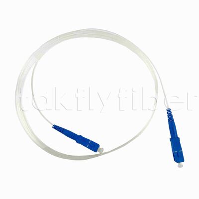 SC/UPC-SC/UPC Transparent Invisible FTTH Drop Cable Patchcord