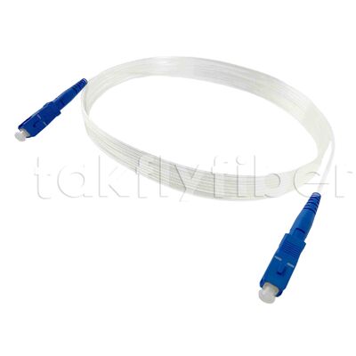 CPR Eca 認定 SC SM G657A 2.0*3.0mm 不可視光ファイバーパッチコード、FTTH および FTTR 用
