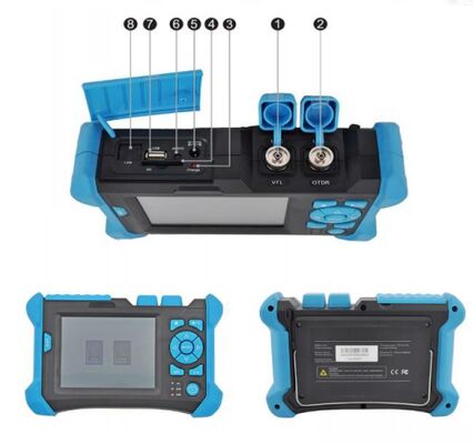 オプティカルタイムドメイン反射計 otdr 大型タッチスクリーンショートカットキー 操作が簡単