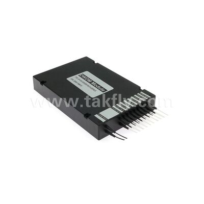ファイバーオプティックDWDM 8+1チャネル MUX+DEMUX 5G通信データセンター用ABSモジュール