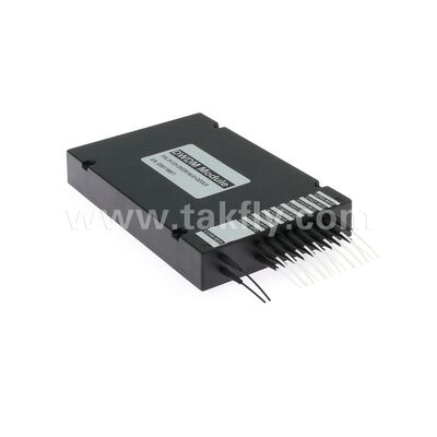 ファイバーオプティックDWDM 8+1チャネル MUX+DEMUX 5G通信データセンター用ABSモジュール