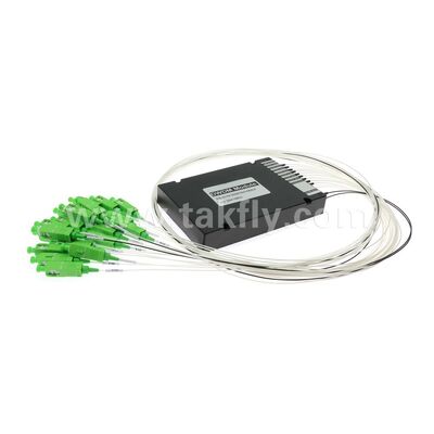 ファイバーオプティックDWDM 8+1チャネル MUX+DEMUX 5G通信データセンター用ABSモジュール