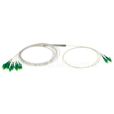 ファイバーオプティックPLCスプリッタ 2*N スチールチューブSC APC/UPC 0.9mm データセンター 通信 FTTX