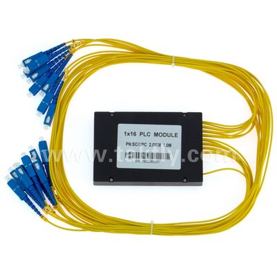 Fttxテレコムデータセンターのための光ファイバーPLCスプリッターABSボックス 1xNSC APC/UPC
