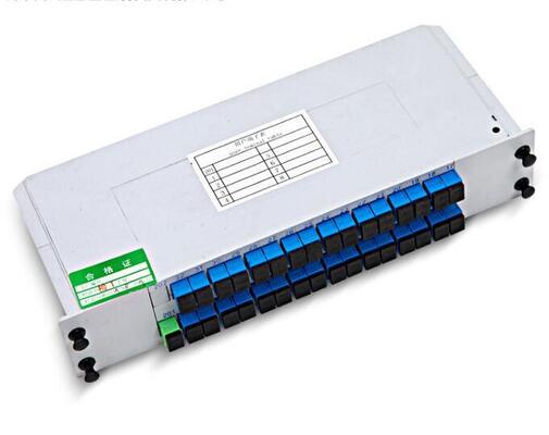 光ファイバー PLC スプリッタ LGX シングルモード G657A SC APC/UPC データセンター 通信 FTTx