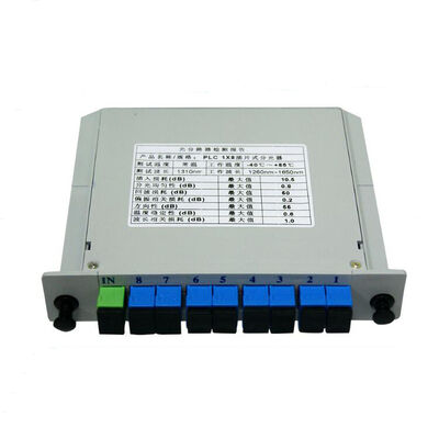 光ファイバー PLC スプリッタ LGX シングルモード G657A SC APC/UPC データセンター 通信 FTTx