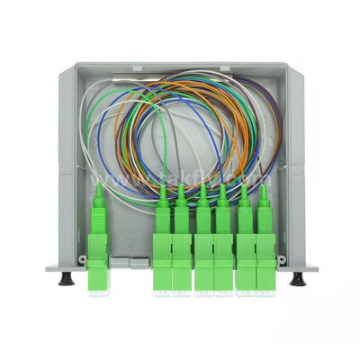 光ファイバー PLC スプリッタ LGX シングルモード G657A SC APC/UPC データセンター 通信 FTTx